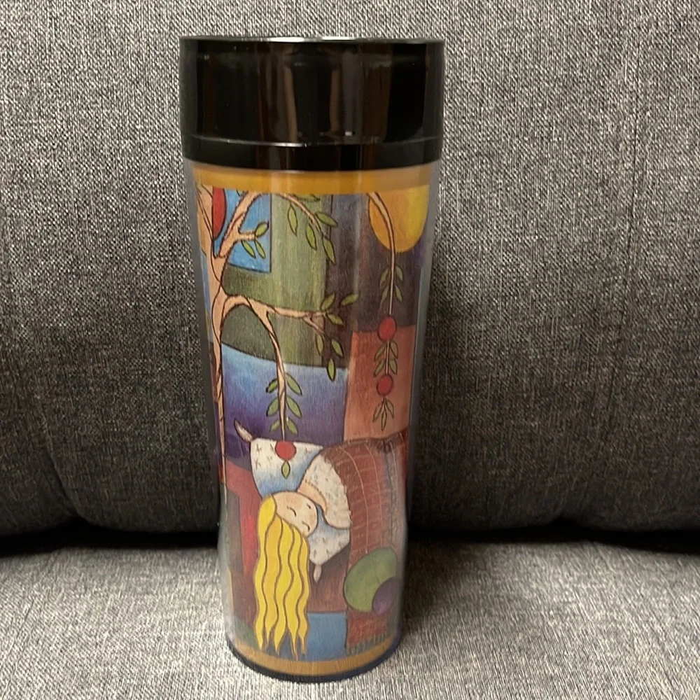 Starbucks 1998 Sleeping Beauty Travel Mug